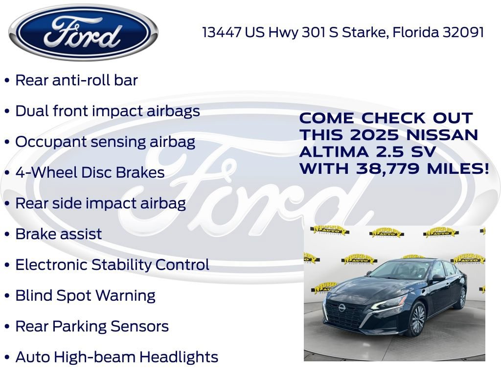 Used 2025 Nissan Altima 2.5 SV FWD image 27
