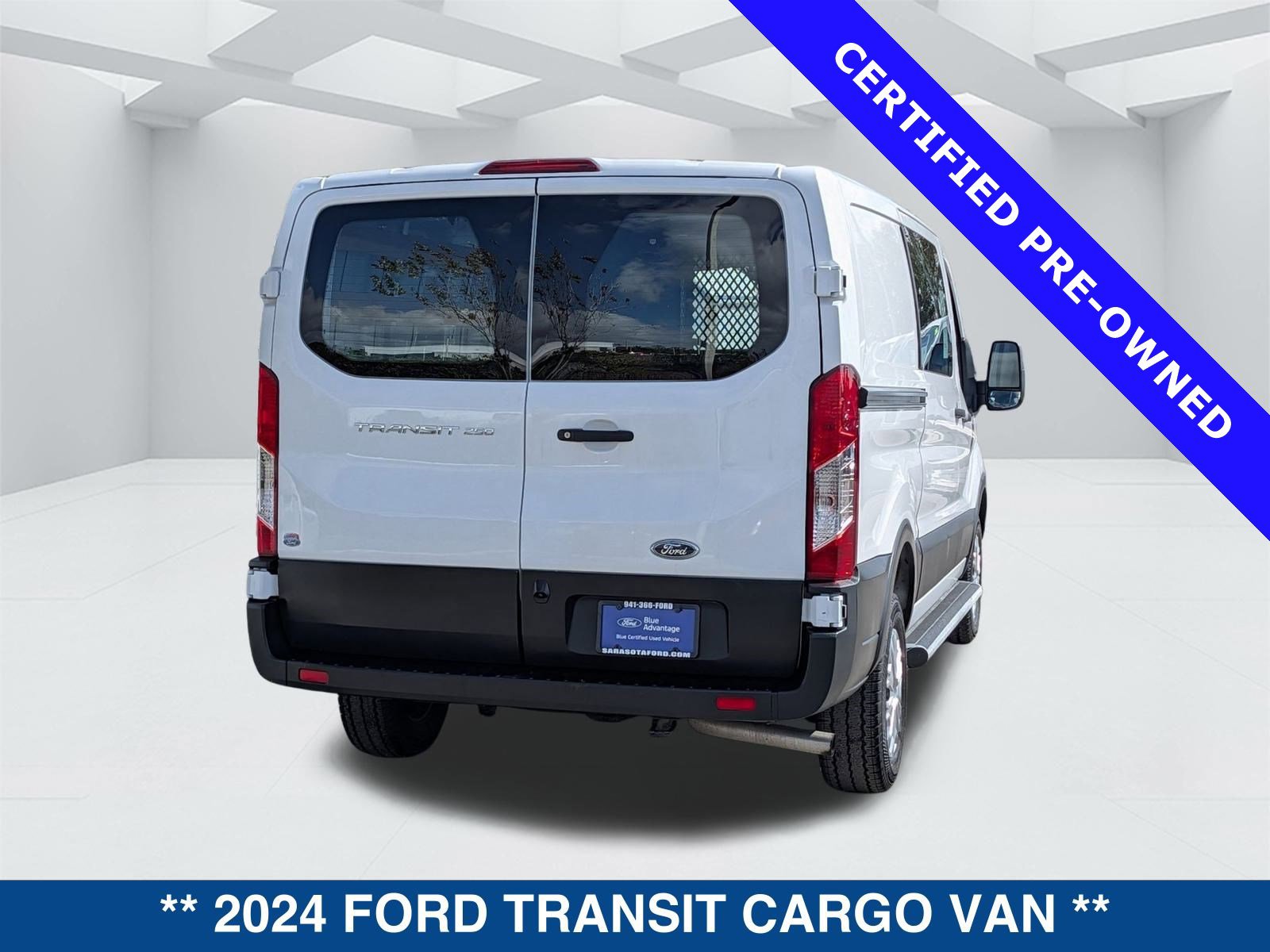 Certified 2024 Ford Transit 250 Low Roof w/ Exterior Upgrade Package RWD image 4