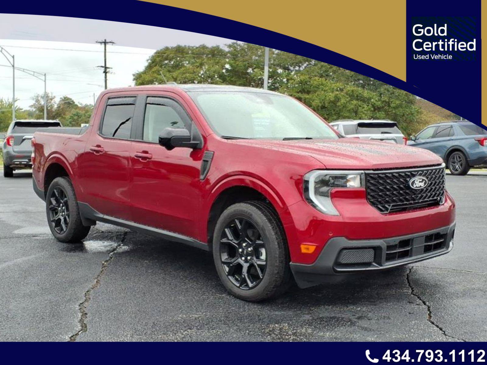 Certified 2025 Ford Maverick Lariat w/ Black Appearance Package