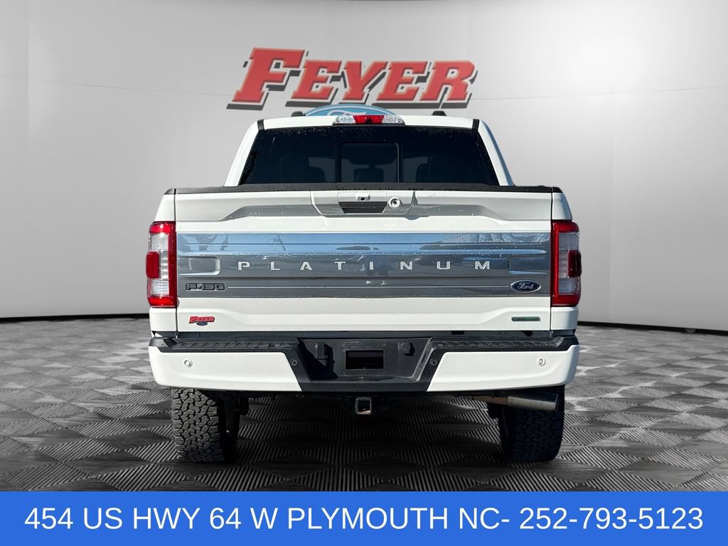 Certified 2022 Ford F150 Platinum w/ Equipment Group 701A High AWD/4WD image 4