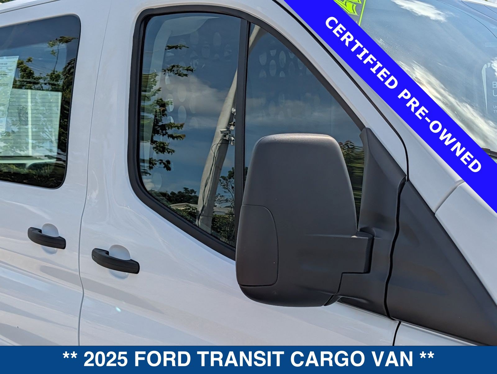 Certified 2025 Ford Transit 250 Low Roof w/ Exterior Upgrade Package RWD image 11