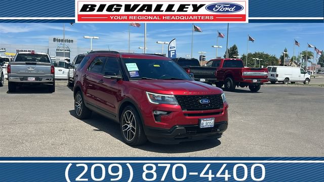 Certified 2019 Ford Explorer Sport