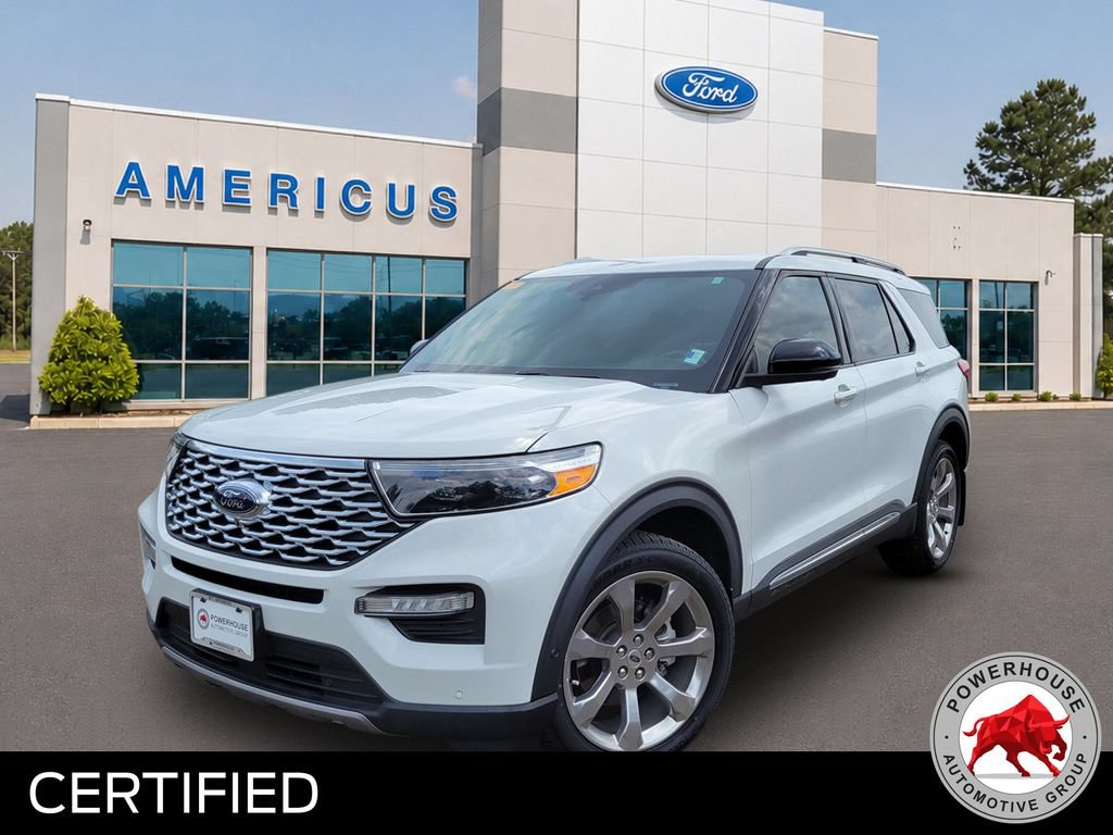 Certified 2020 Ford Explorer Platinum w/ Premium Technology Package