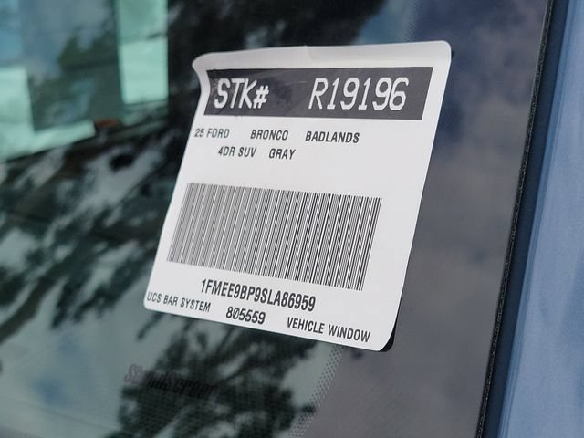 Certified 2025 Ford Bronco Badlands AWD/4WD image 29