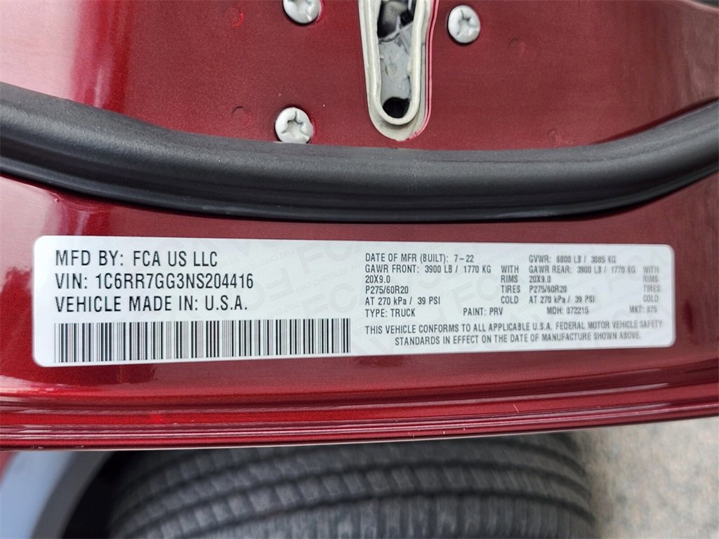 Used 2022 RAM 1500 Classic Warlock image 30