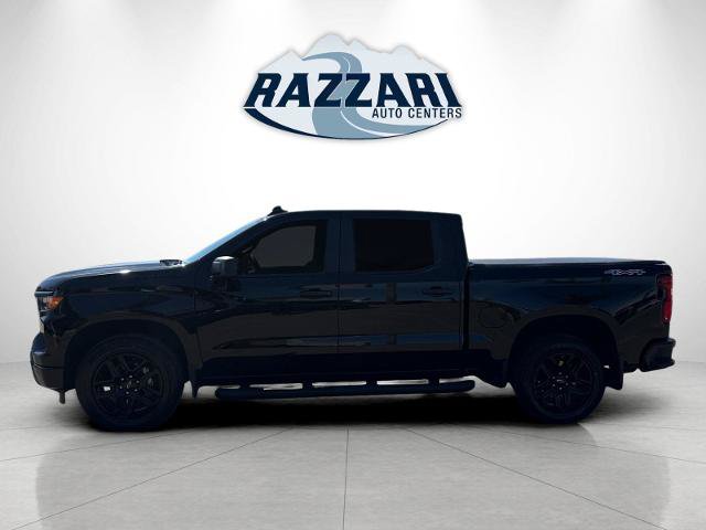 Used 2023 Chevrolet Silverado 1500 Custom w/ 2.7L Blackout Package AWD/4WD image 6