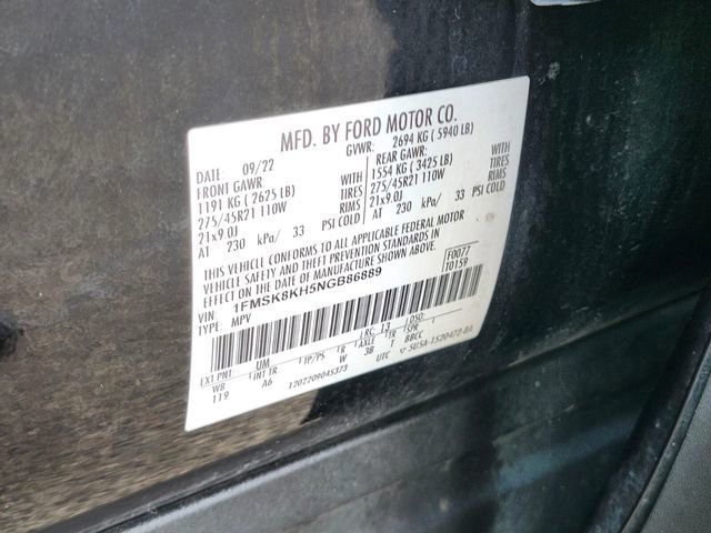 Certified 2022 Ford Explorer ST-Line w/ Class IV Trailer Tow Package image 36