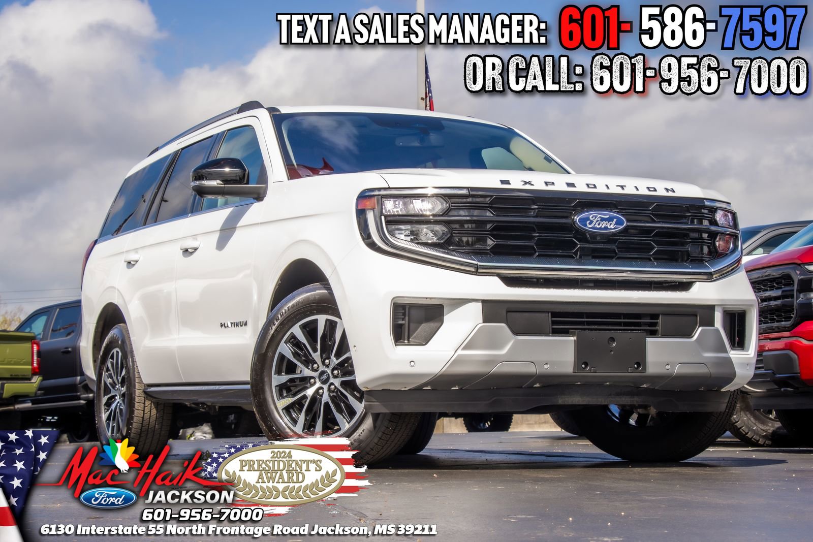 Certified 2025 Ford Expedition Platinum