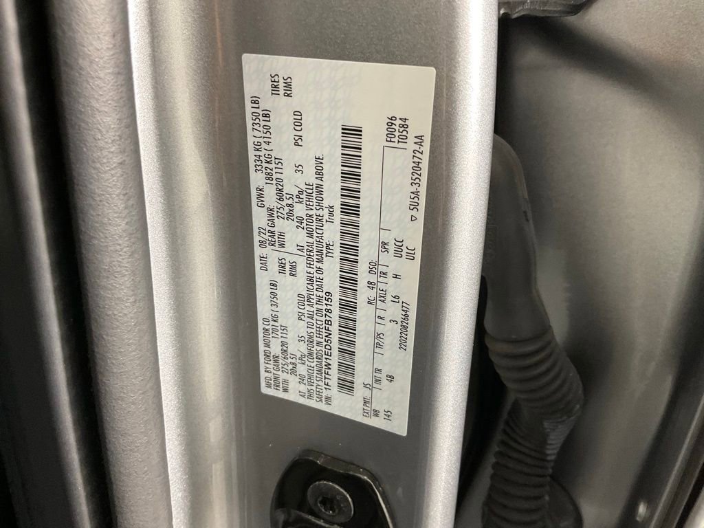 Certified 2022 Ford F150 XLT w/ Equipment Group 302A High image 27