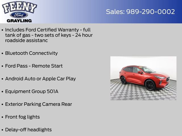 Certified 2023 Ford Escape ST-Line Elite AWD/4WD image 8
