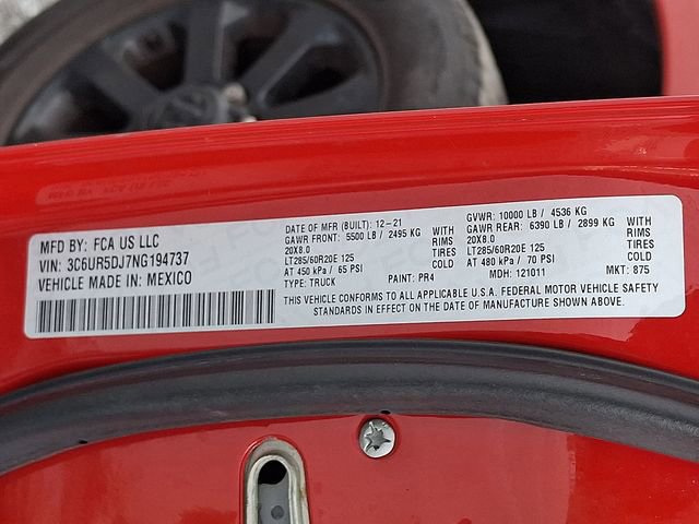 Used 2022 RAM 2500 Big Horn w/ Level C Equiment Group image 29