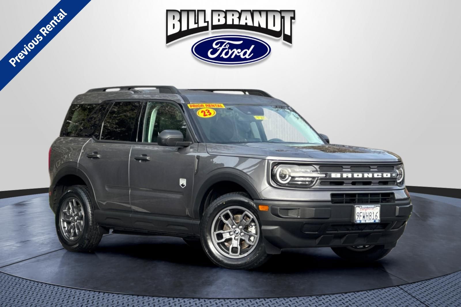 Certified 2023 Ford Bronco Sport Big Bend