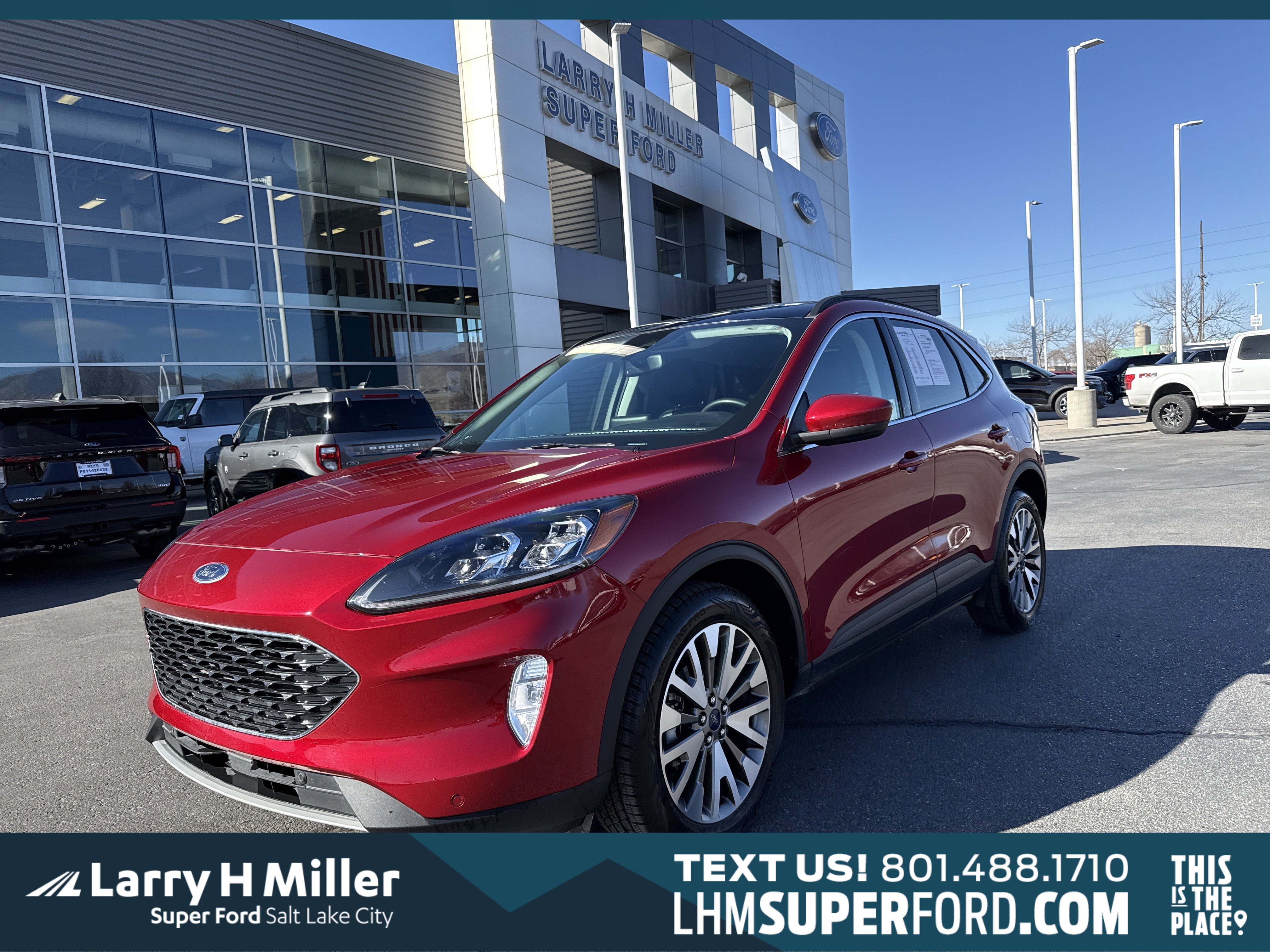 Certified 2022 Ford Escape Titanium image 1