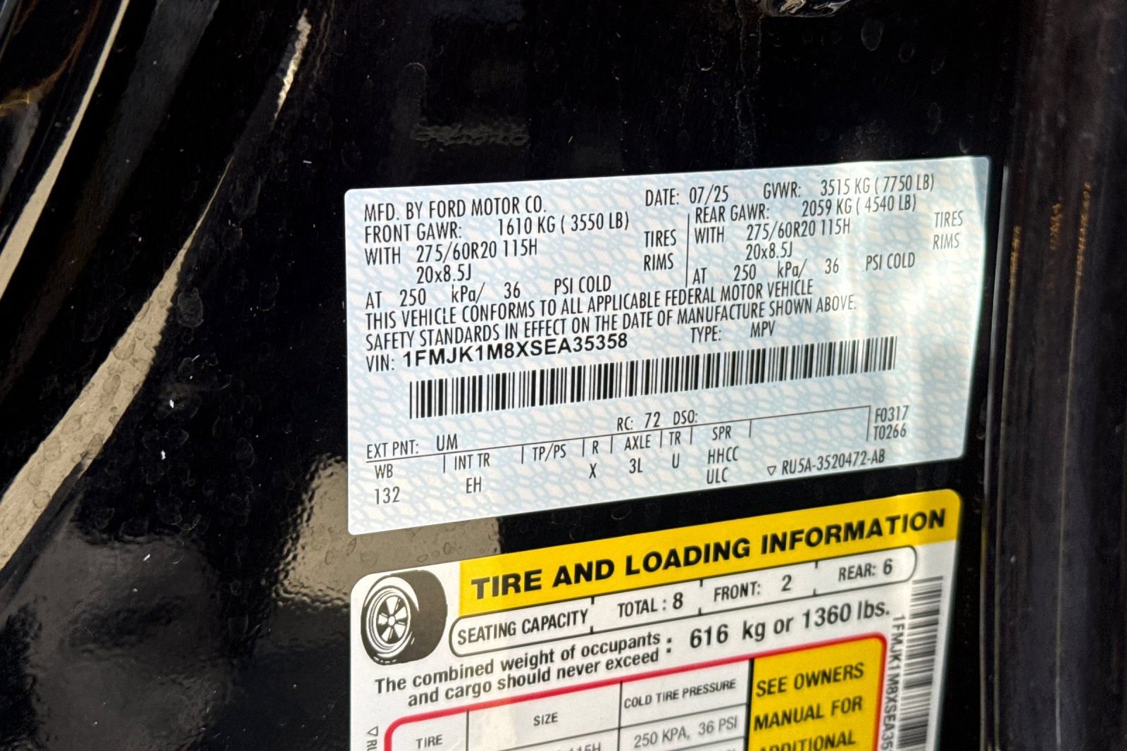 Certified 2025 Ford Expedition Max Platinum AWD/4WD image 31