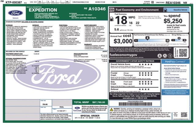 Certified 2024 Ford Expedition Limited image 4