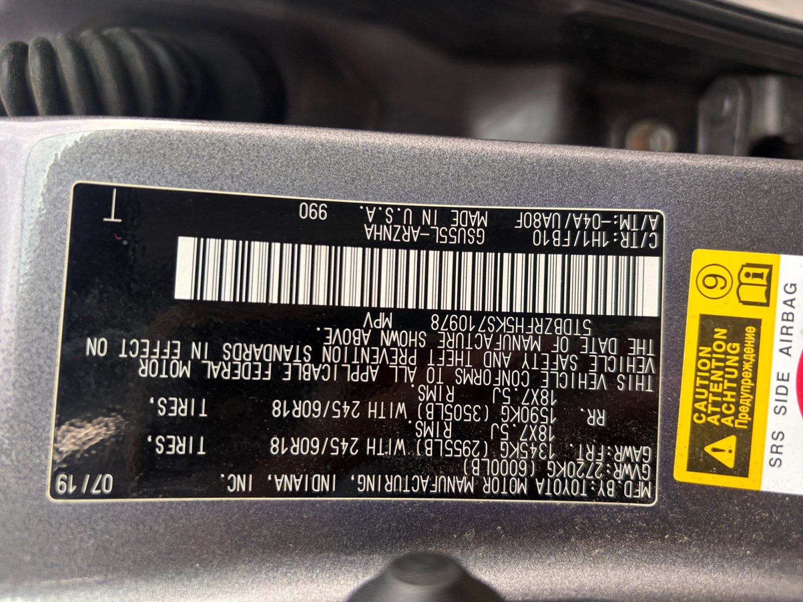 Used 2019 Toyota Highlander LE AWD/4WD image 20
