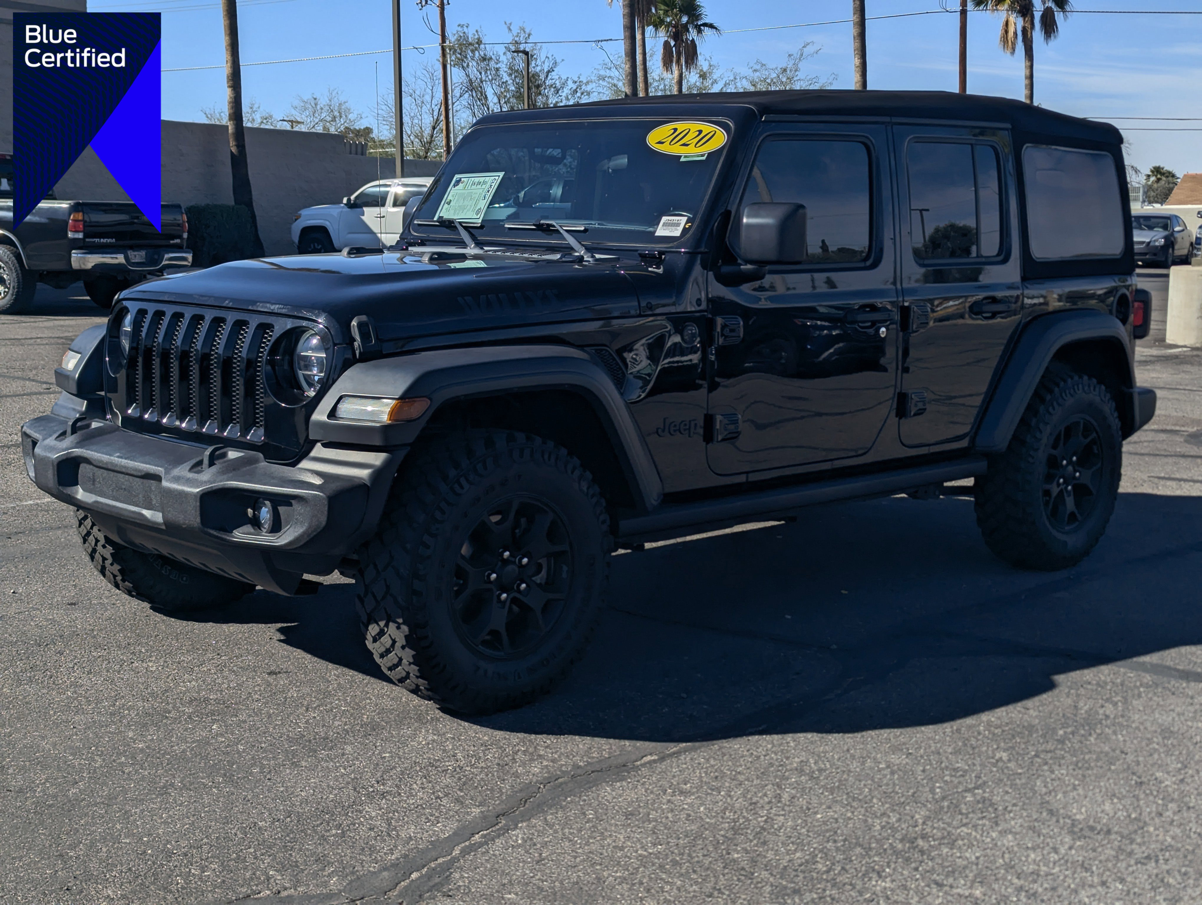 Used 2020 Jeep Wrangler Willys