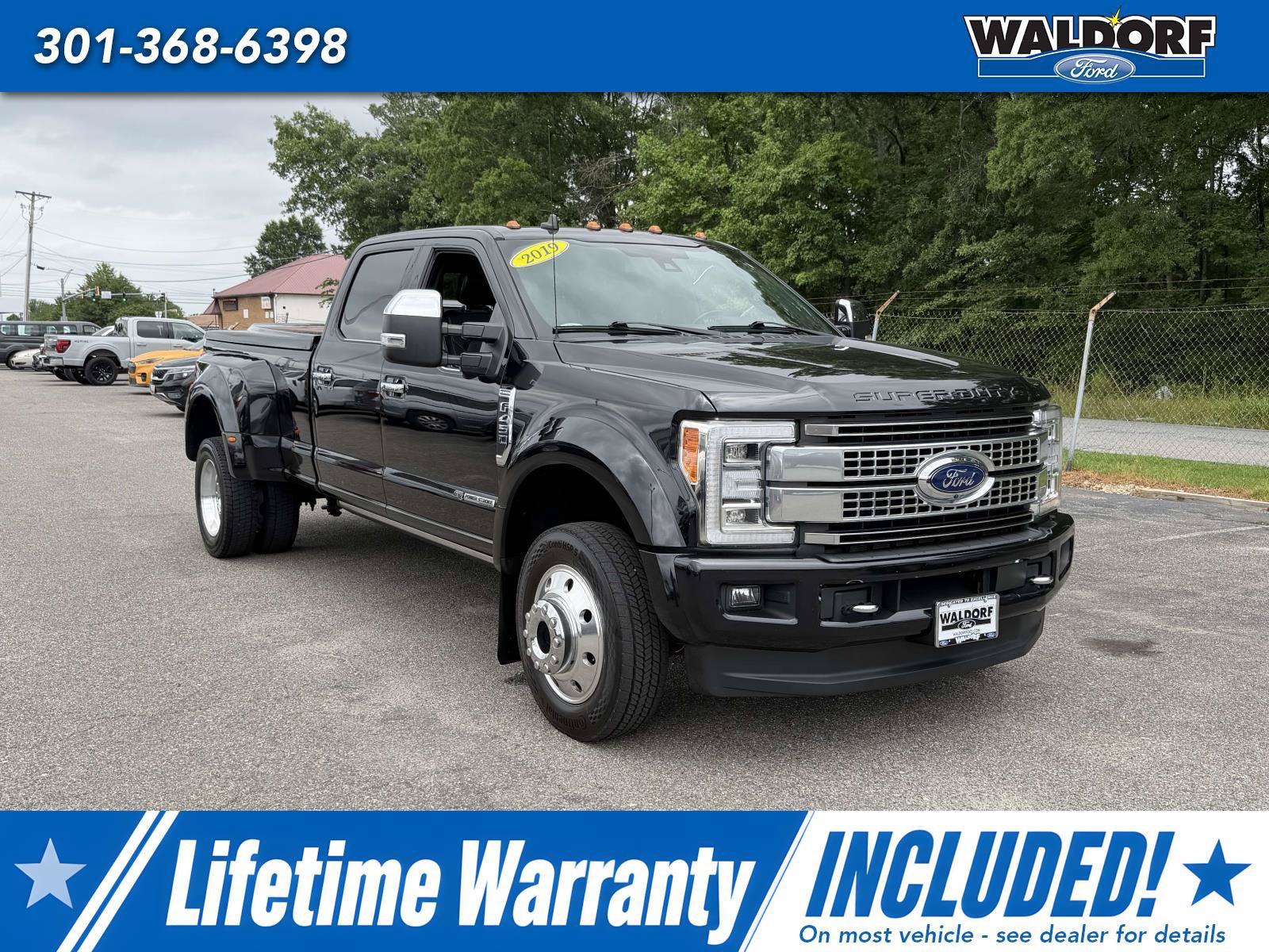 Certified 2019 Ford F450 Platinum w/ Platinum Ultimate Package