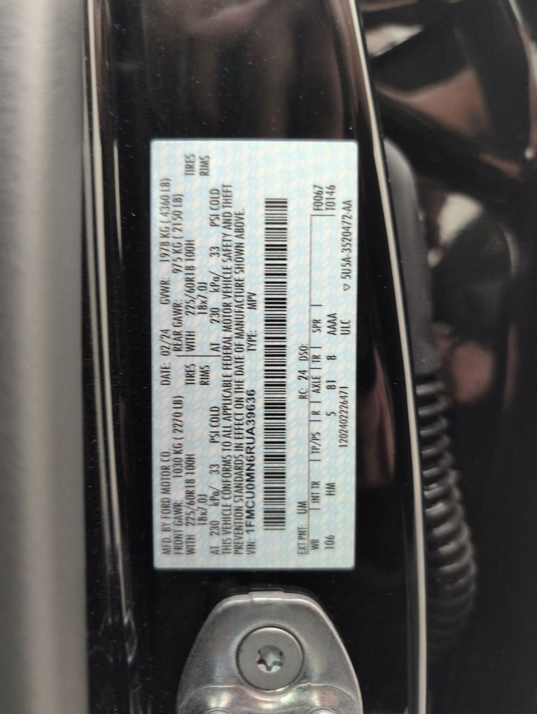 Certified 2024 Ford Escape ST-Line w/ Tech Pack #1 image 48