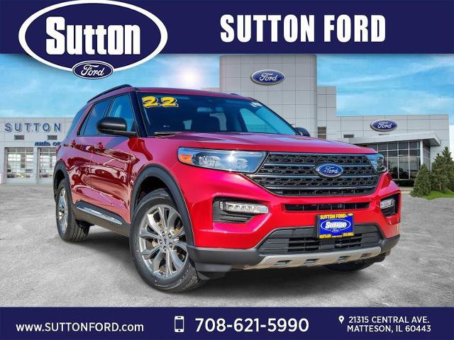 Certified 2022 Ford Explorer XLT w/ Equipment Group 202A