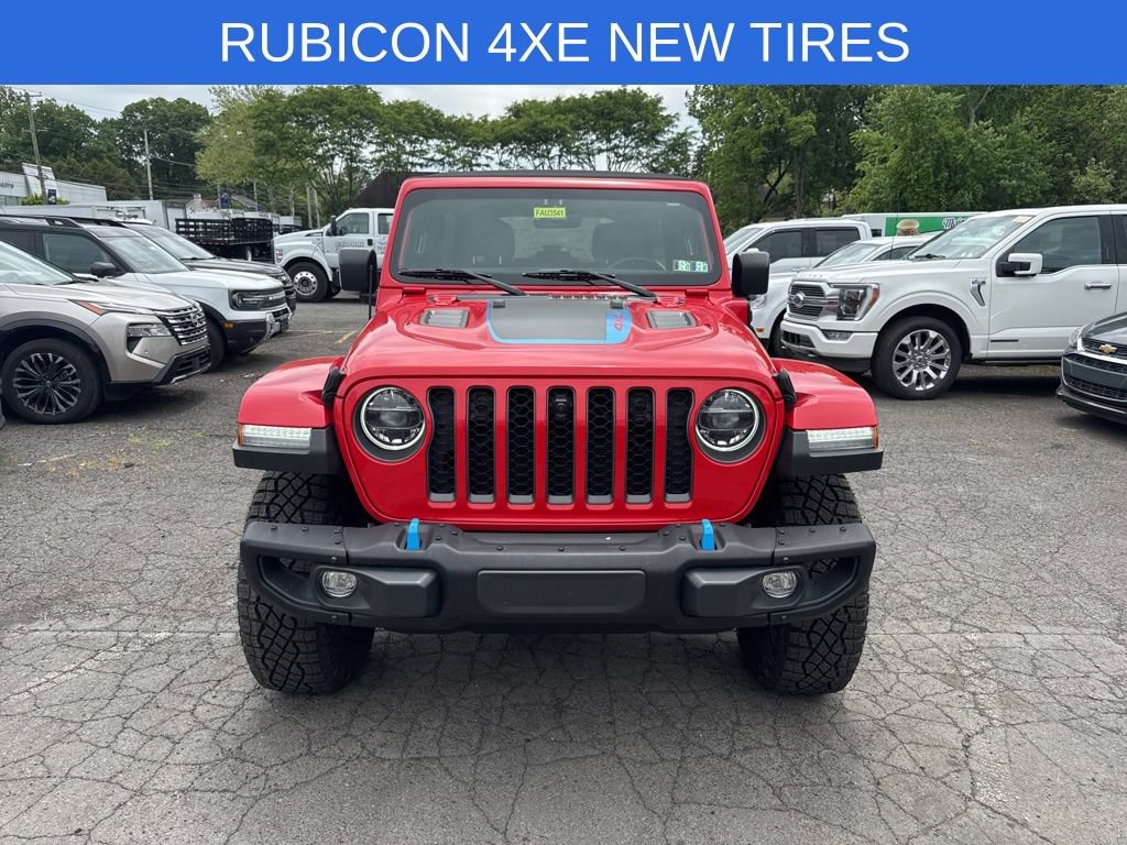 Used 2021 Jeep Wrangler Unlimited Rubicon 4xe w/ Steel Bumper Group AWD/4WD image 2