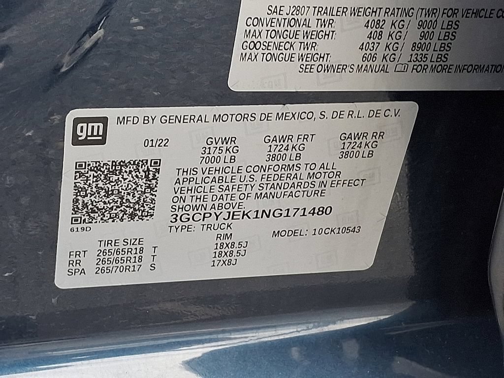 Used 2022 Chevrolet Silverado 1500 LT AWD/4WD image 26