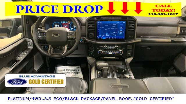 Certified 2023 Ford F150 Platinum w/ Equipment Group 701A High image 32