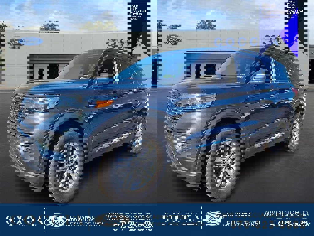 Certified 2022 Ford Explorer XLT w/ Class IV Trailer Tow Package