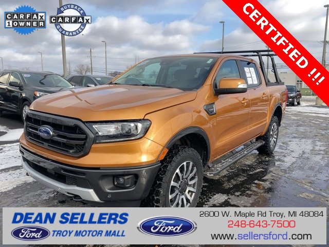 Certified 2019 Ford Ranger Lariat w/ Equipment Group 501A Mid image 1