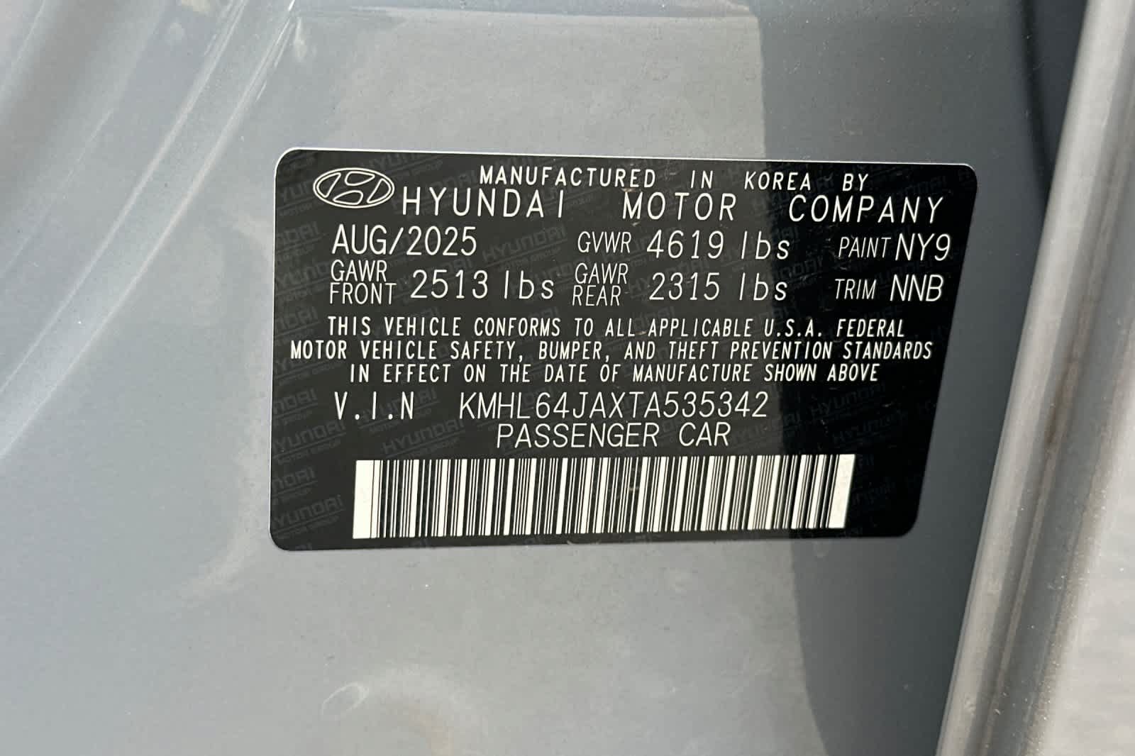 Used 2026 Hyundai Sonata SEL AWD/4WD image 27