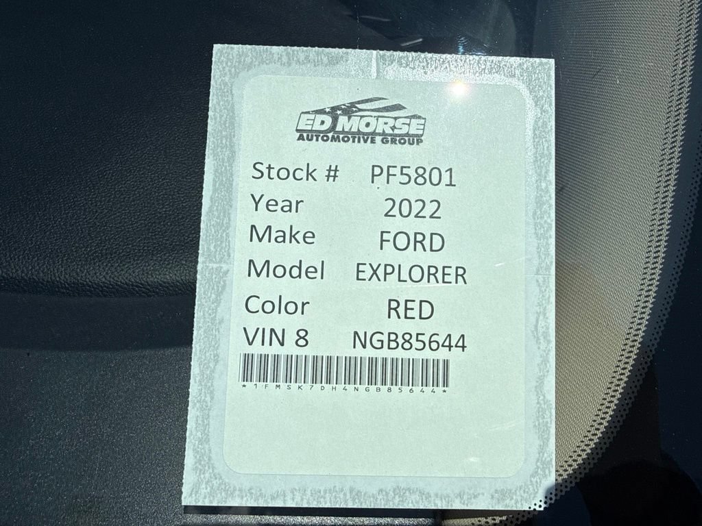 Certified 2022 Ford Explorer XLT RWD video 2
