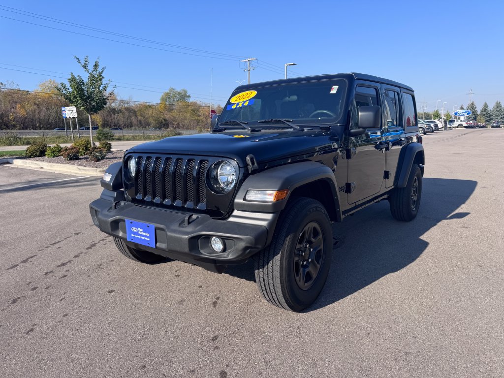 Used 2022 Jeep Wrangler Unlimited Sport AWD/4WD image 2