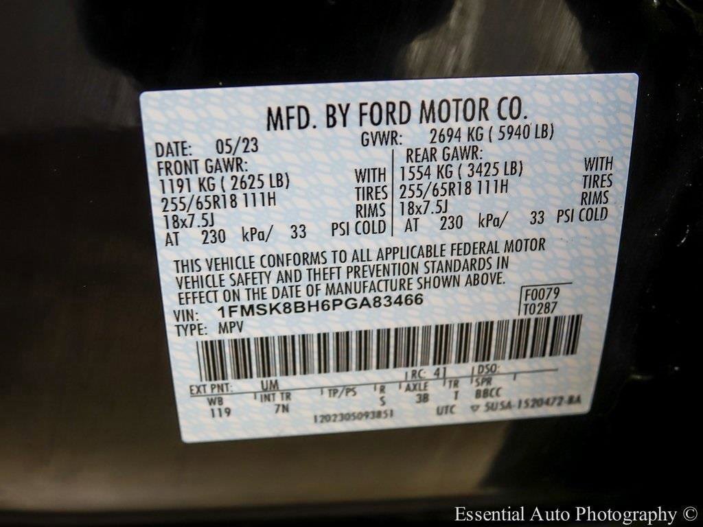 Certified 2023 Ford Explorer 4WD image 28