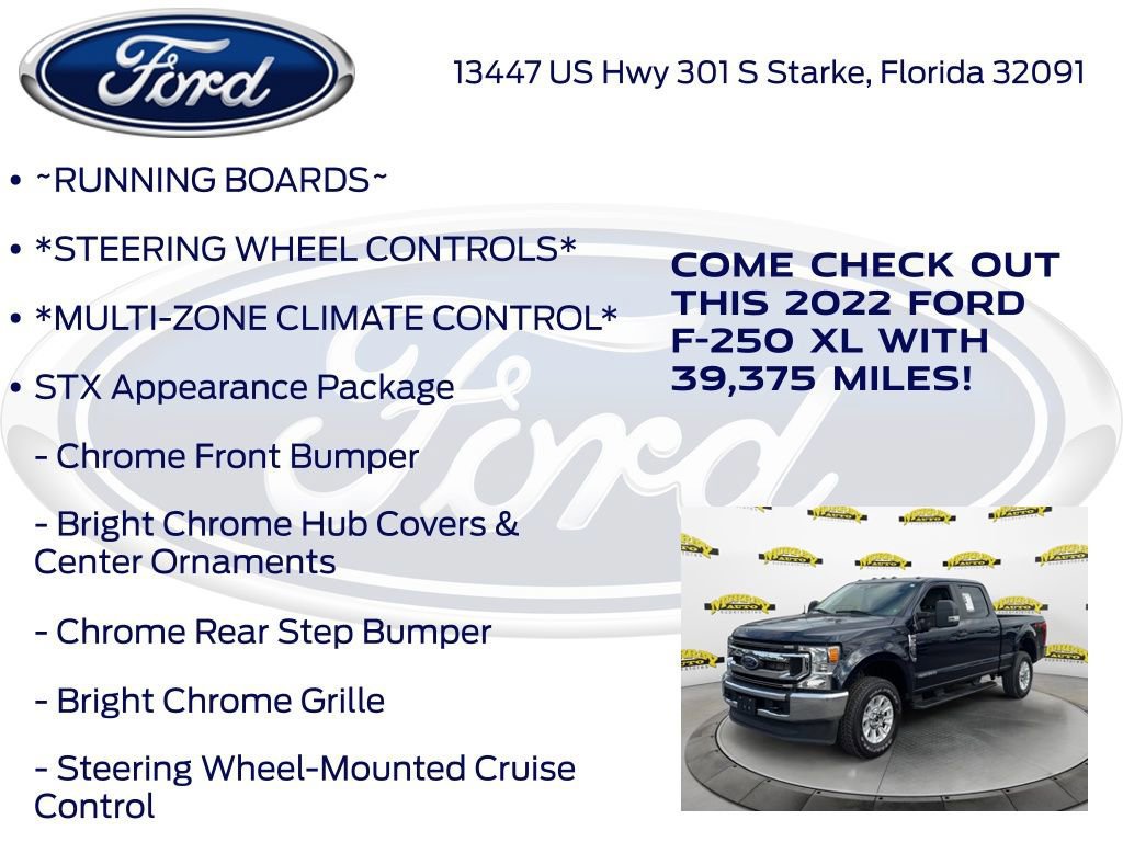 Certified 2022 Ford F250 XL w/ STX Appearance Package AWD/4WD image 17