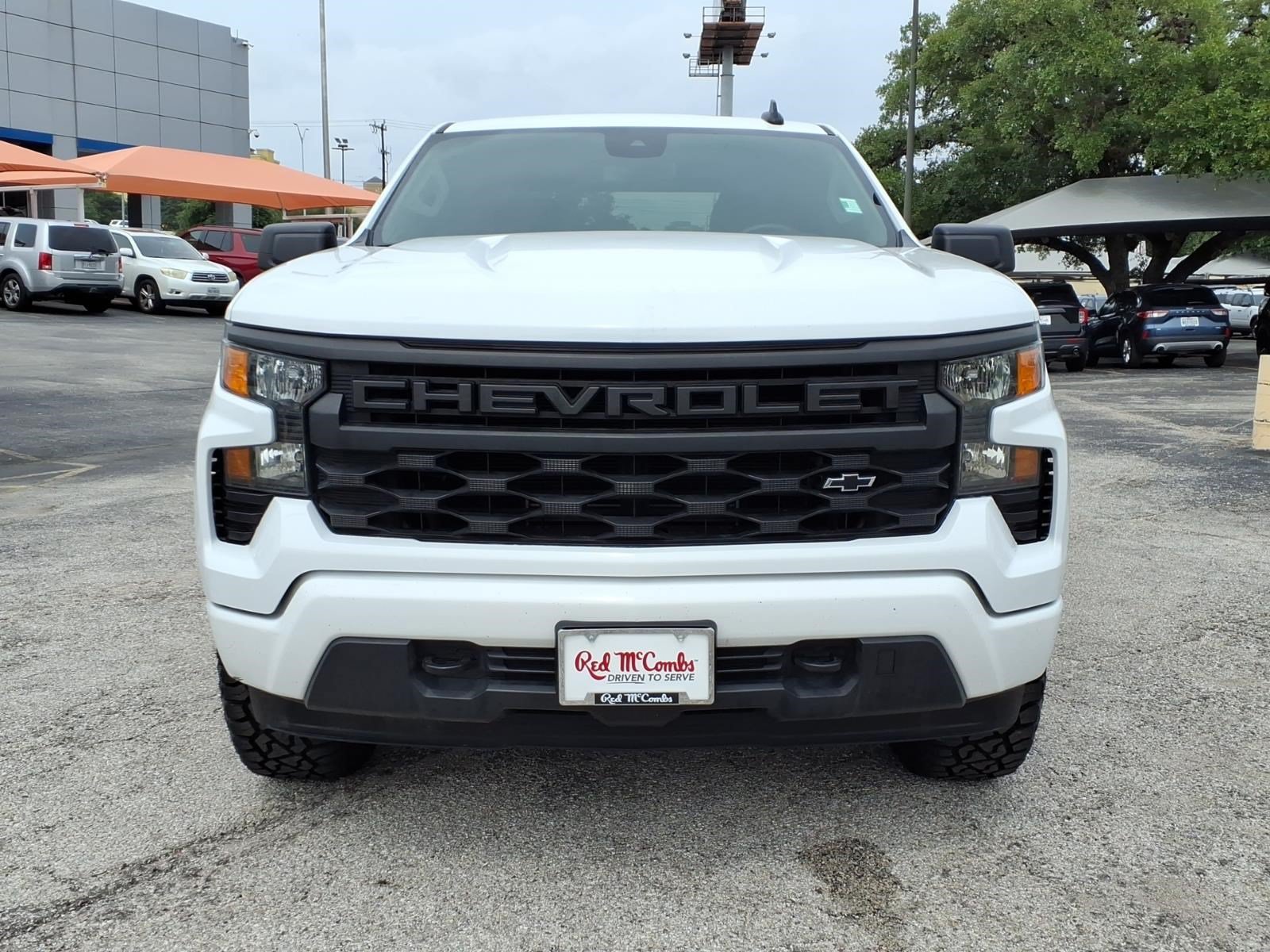 Used 2023 Chevrolet Silverado 1500 Custom w/ LPO, Dark Essentials Package RWD image 2