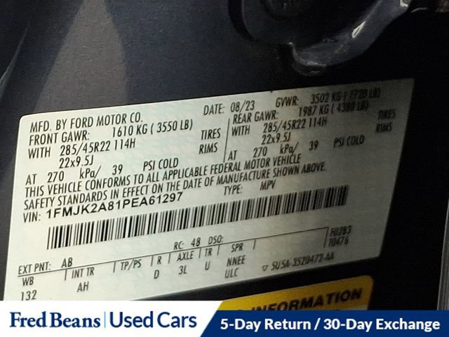 Certified 2023 Ford Expedition Max Limited image 27