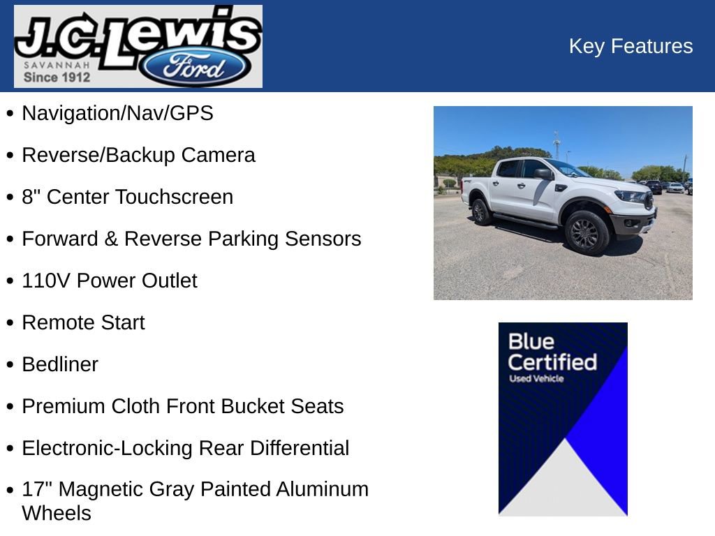 Certified 2020 Ford Ranger XLT w/ Equipment Group 301A Mid AWD/4WD image 27