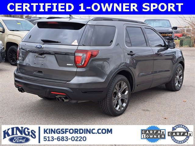 Certified 2018 Ford Explorer Sport w/ Equipment Group 401A image 5