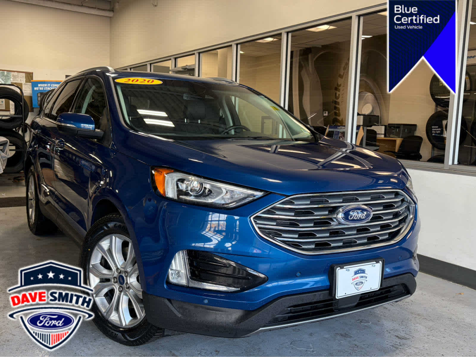 Certified 2020 Ford Edge Titanium AWD/4WD image 1