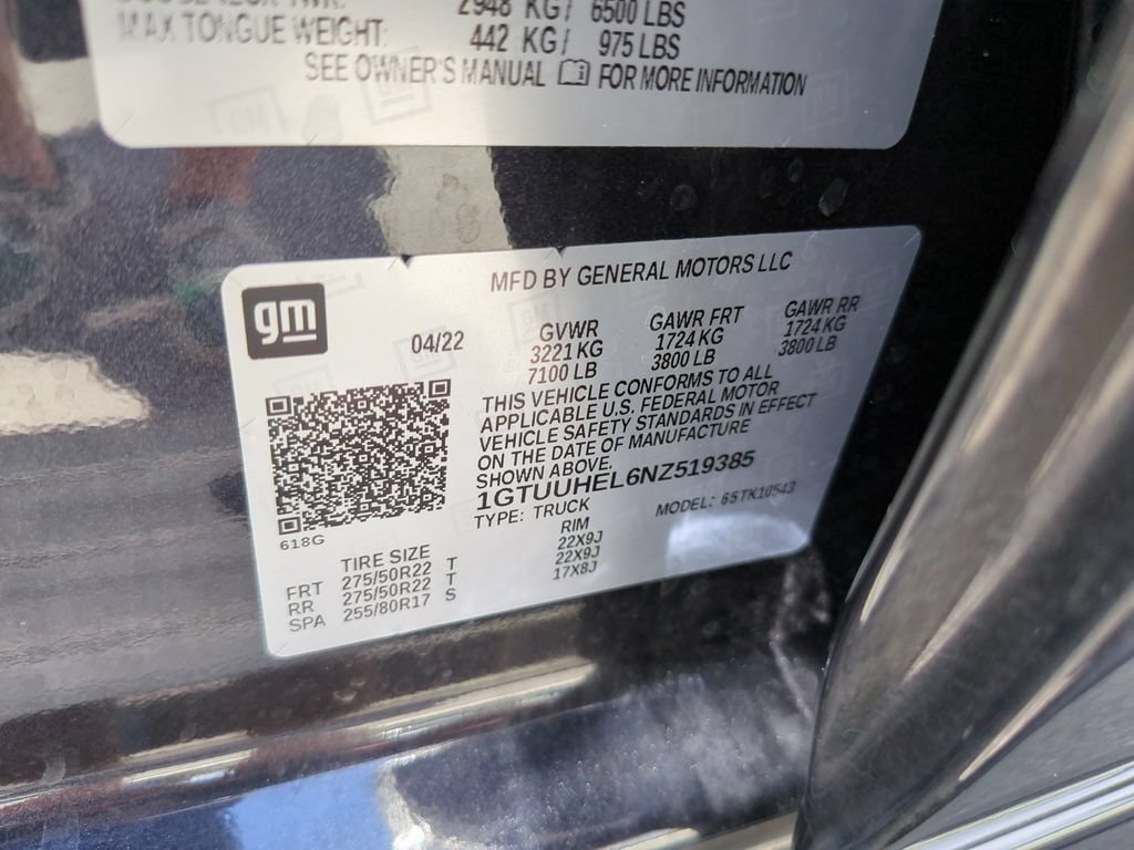 Used 2022 GMC Sierra 1500 Denali Ultimate AWD/4WD image 39