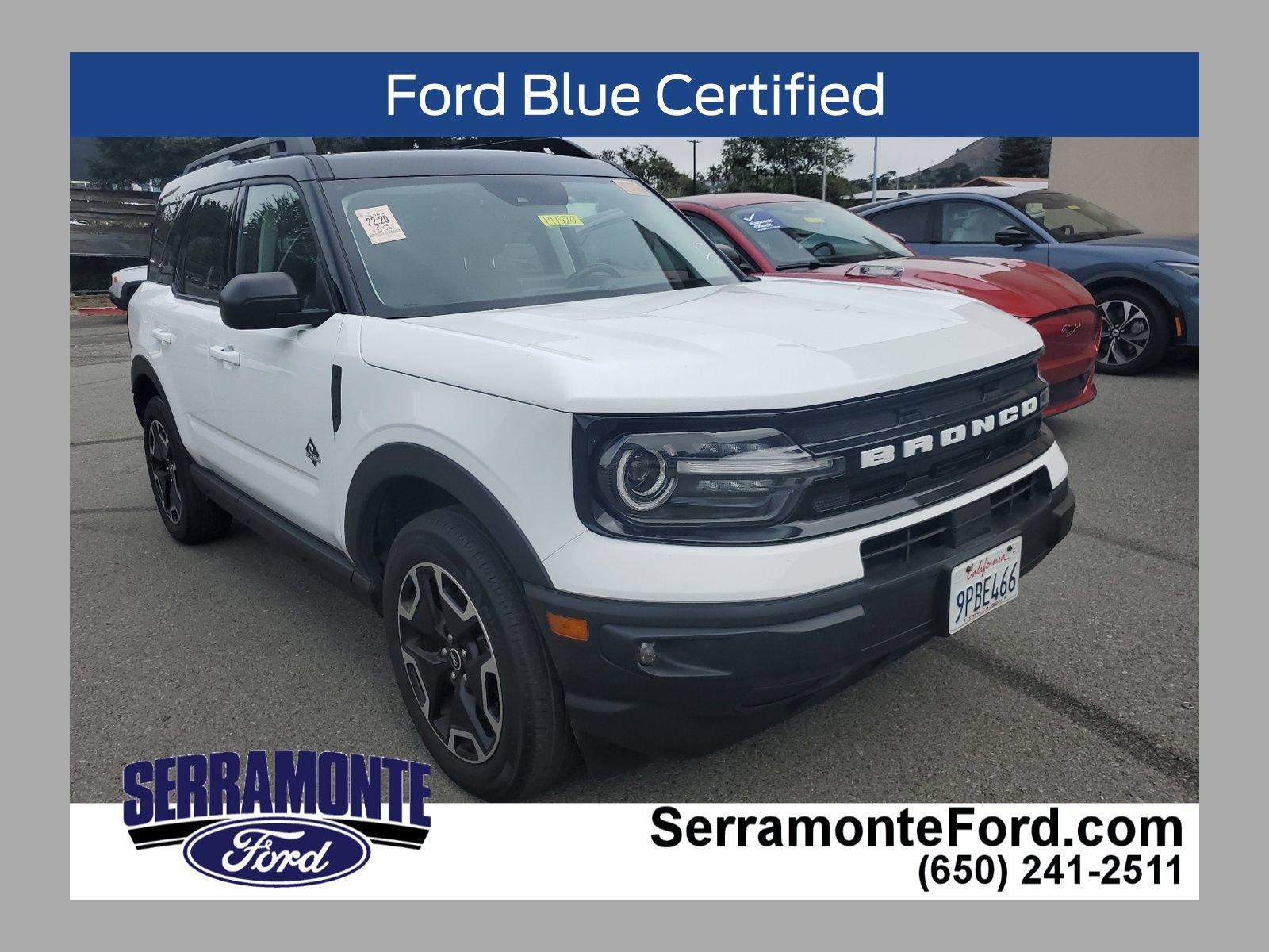 Certified 2024 Ford Bronco Sport Outer Banks w/ Tech Package AWD/4WD image 1
