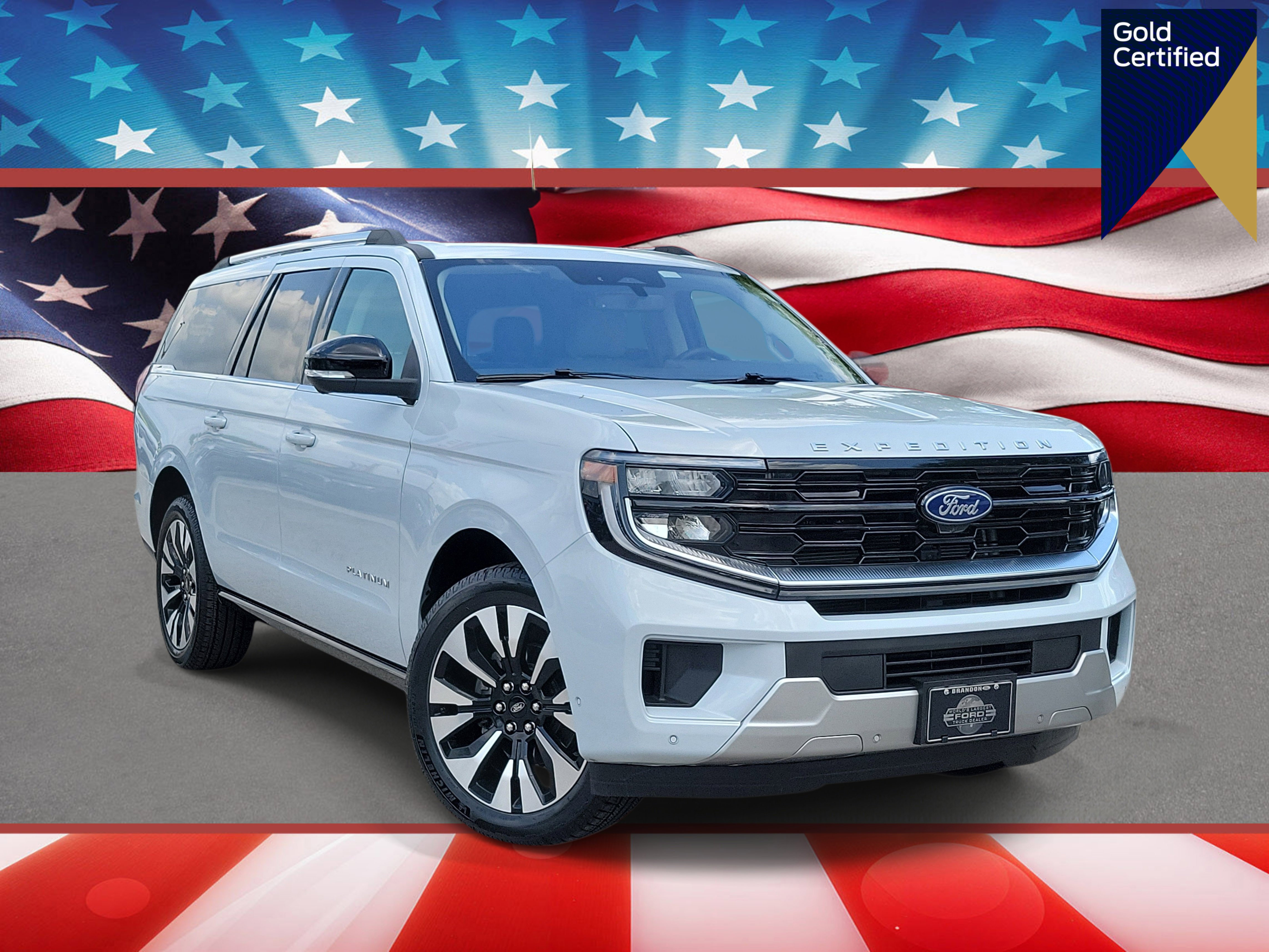 Certified 2025 Ford Expedition Max Platinum w/ Driver's Package