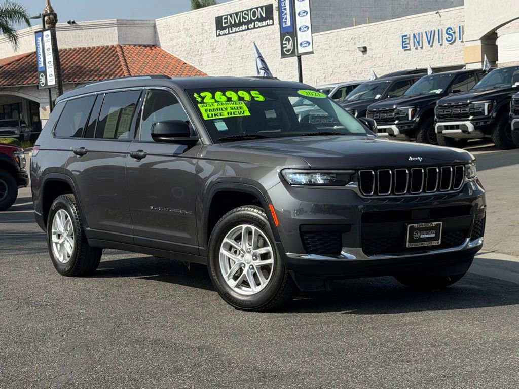 Used 2021 Jeep Grand Cherokee L Laredo w/ Luxury Tech Group I image 2