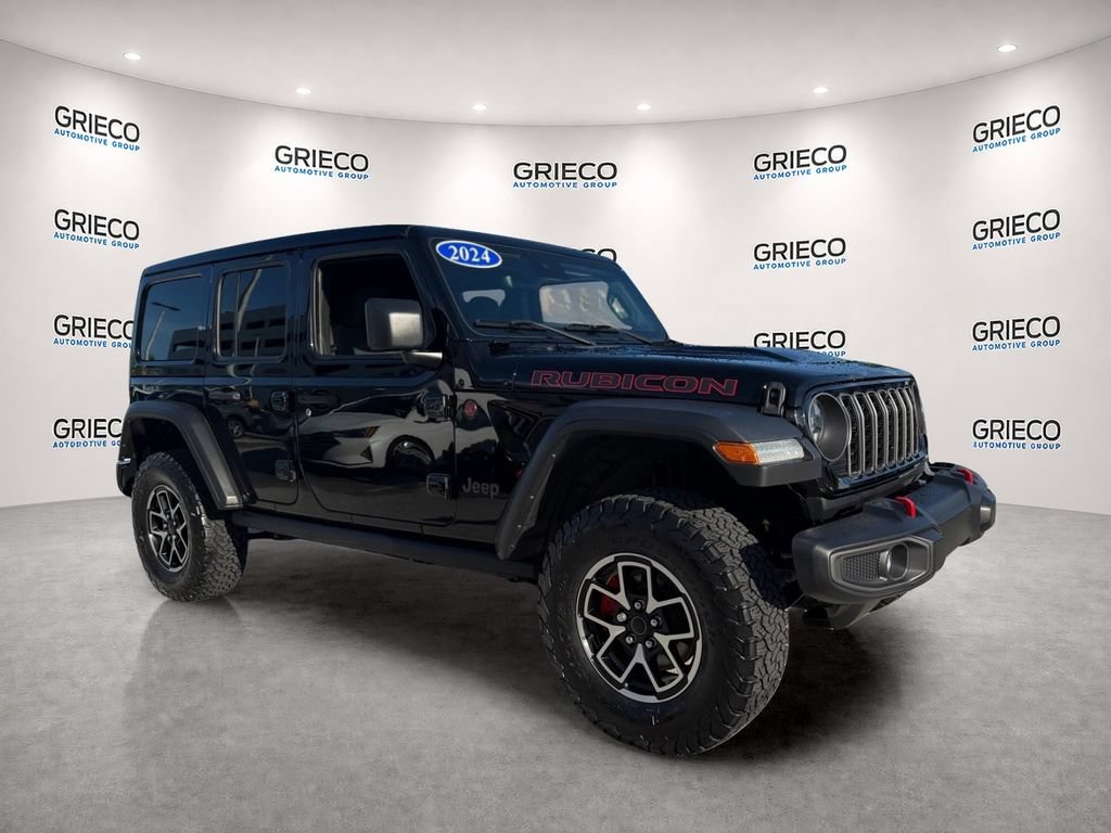 Used 2024 Jeep Wrangler Unlimited Rubicon w/ Technology Group AWD/4WD image 1