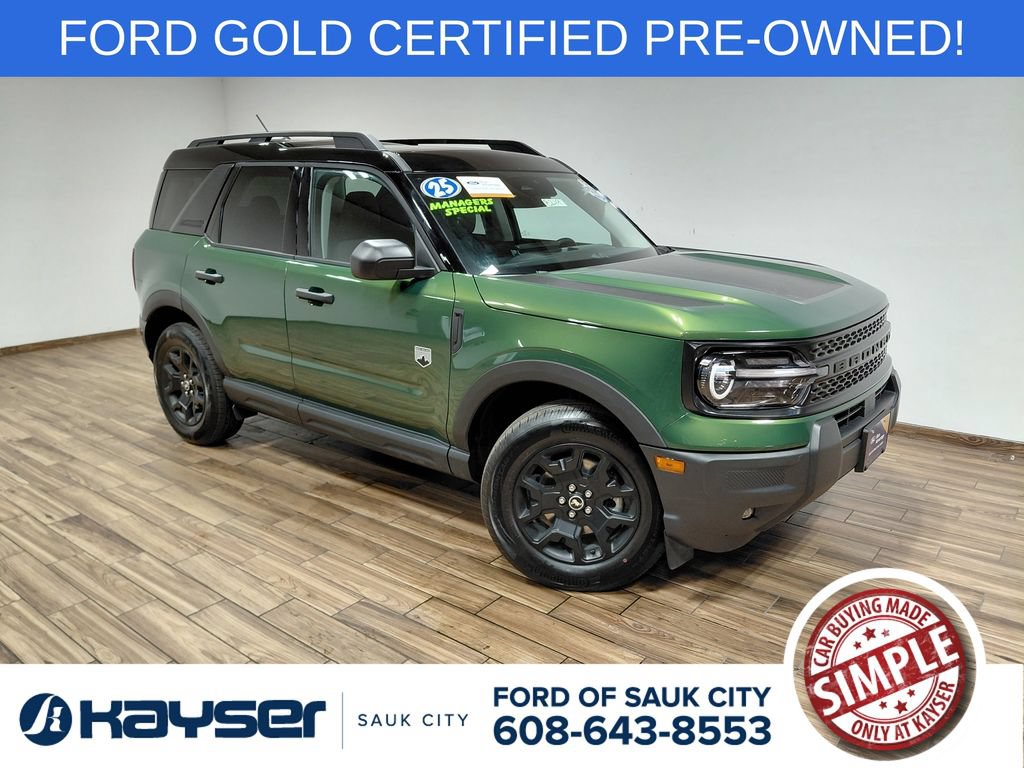 Certified 2025 Ford Bronco Sport Big Bend w/ Convenience Package AWD/4WD image 1