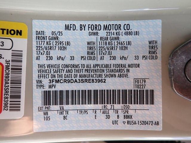 Certified 2025 Ford Bronco Sport Badlands AWD/4WD image 23