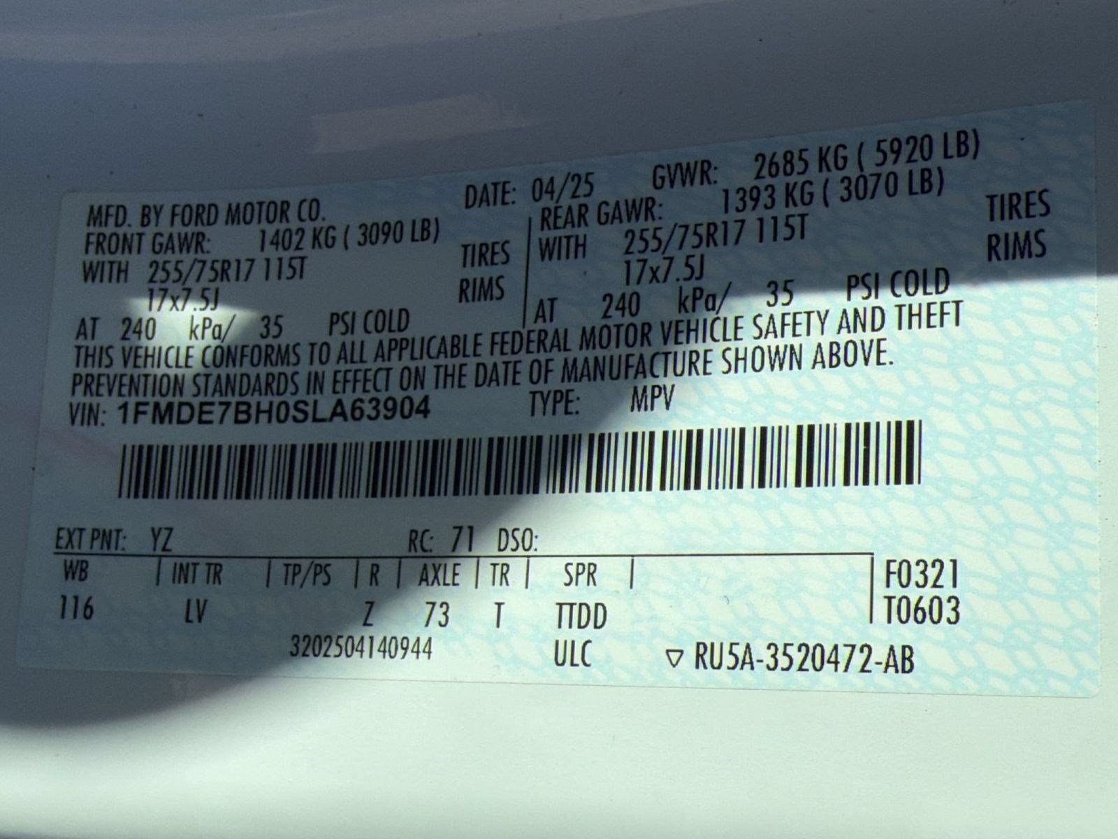 Certified 2025 Ford Bronco Big Bend AWD/4WD image 25
