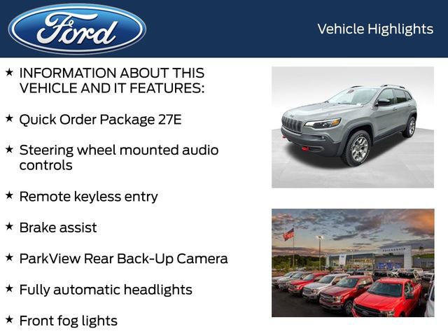 Used 2022 Jeep Cherokee Trailhawk AWD/4WD image 5