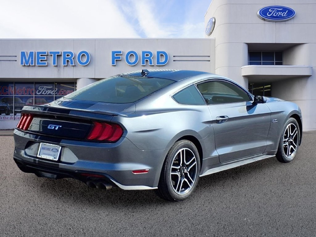 Certified 2022 Ford Mustang GT Premium w/ Security Package RWD image 3