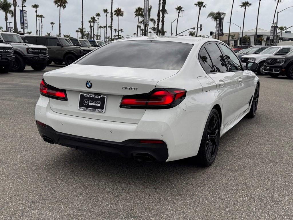 Used 2021 BMW 540i w/ M Sport Package RWD image 12